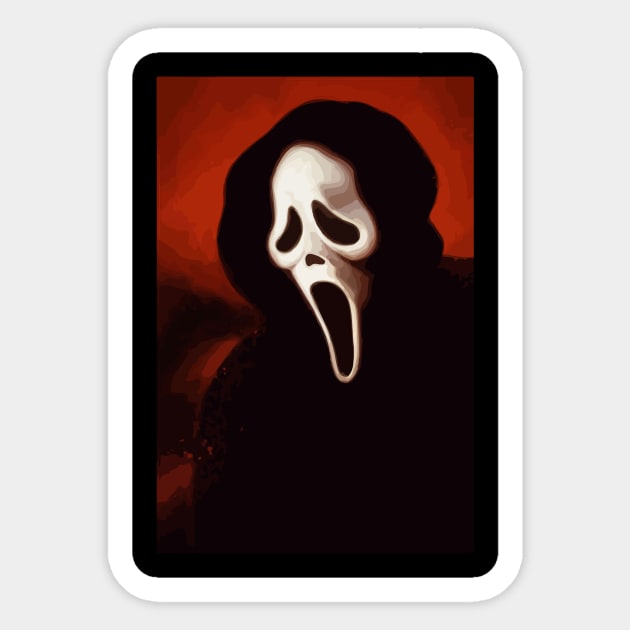 Scream Sticker by SGcreative